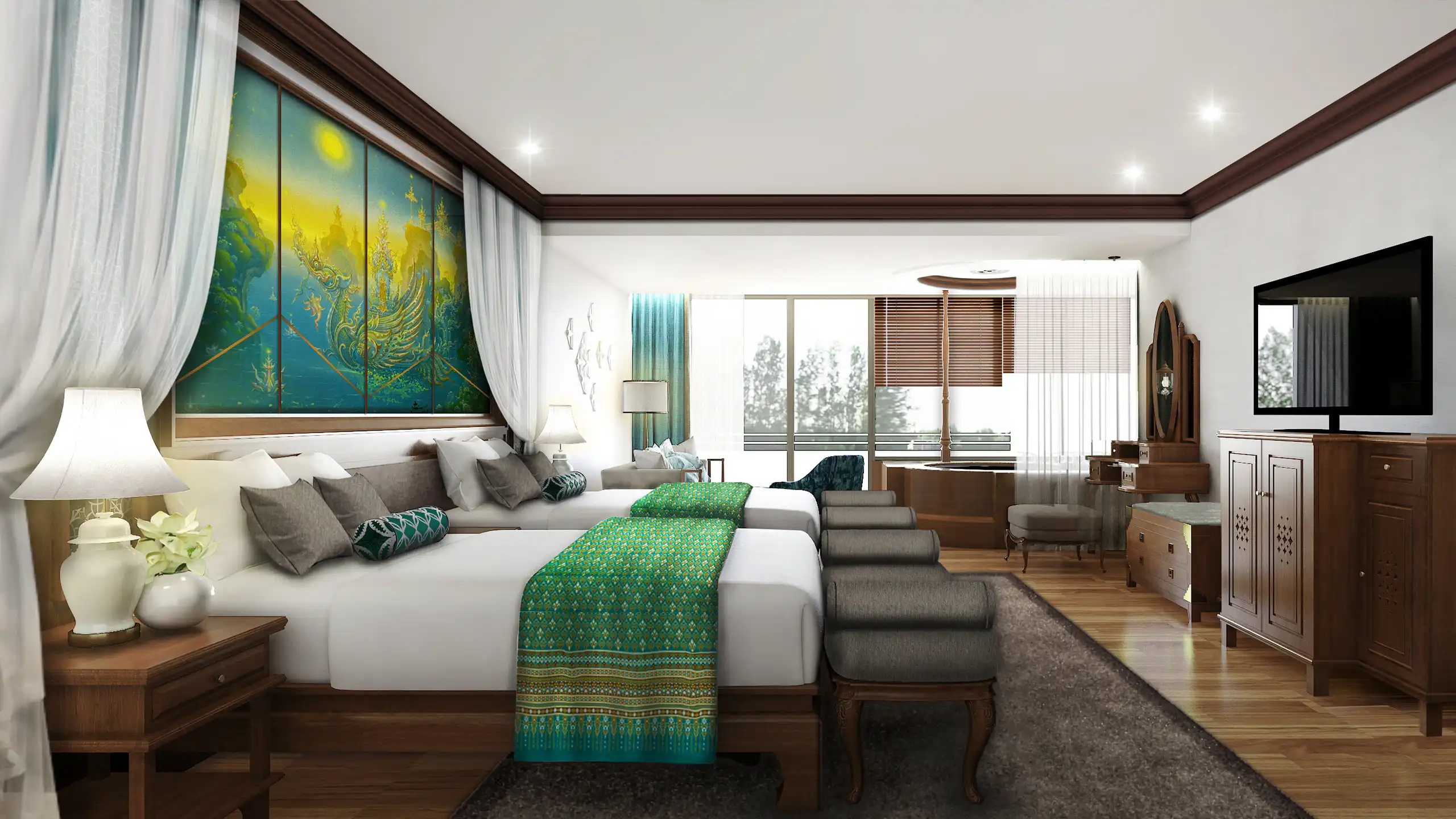 Diamond cliff guestroom