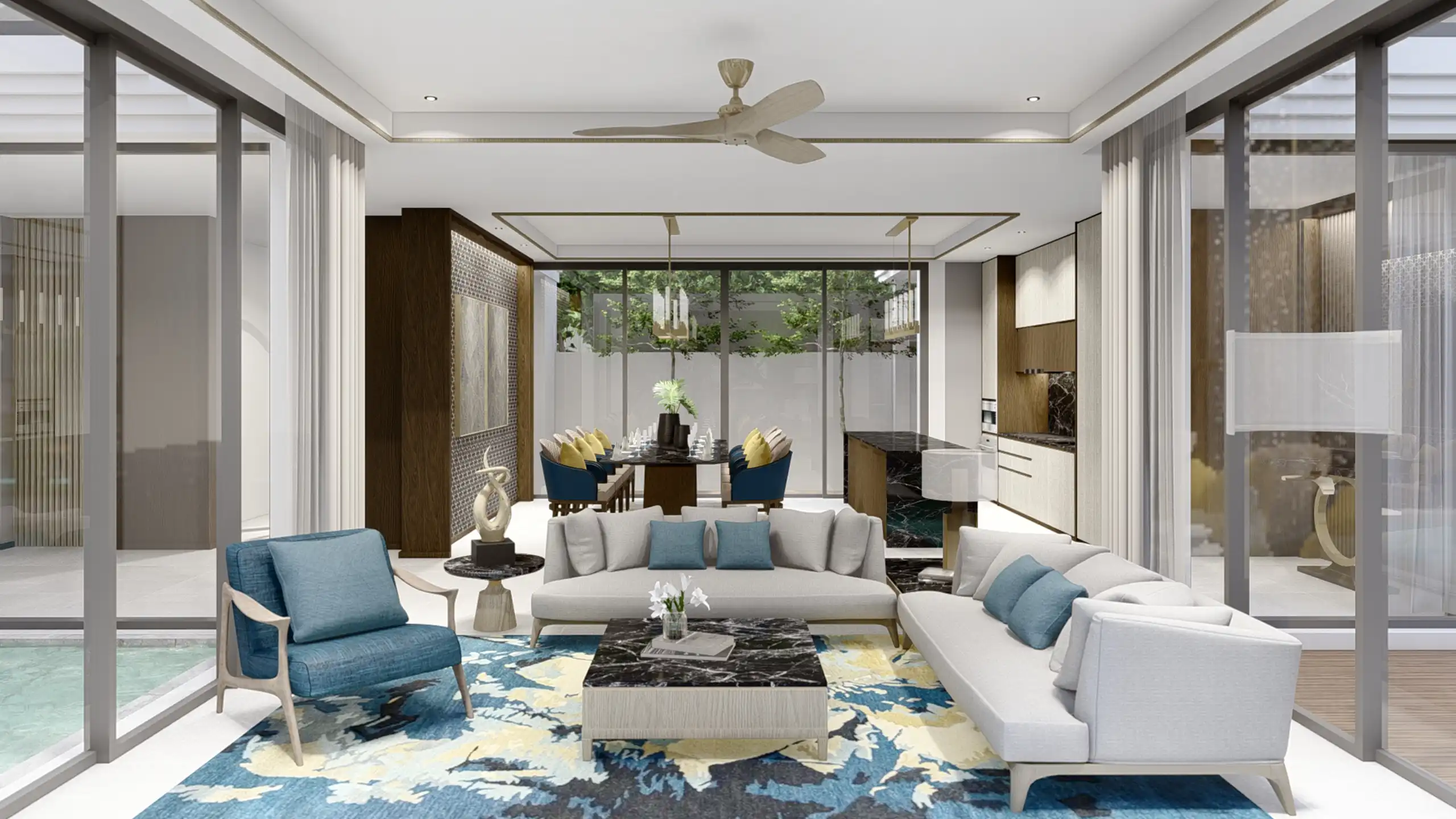 Villa living room