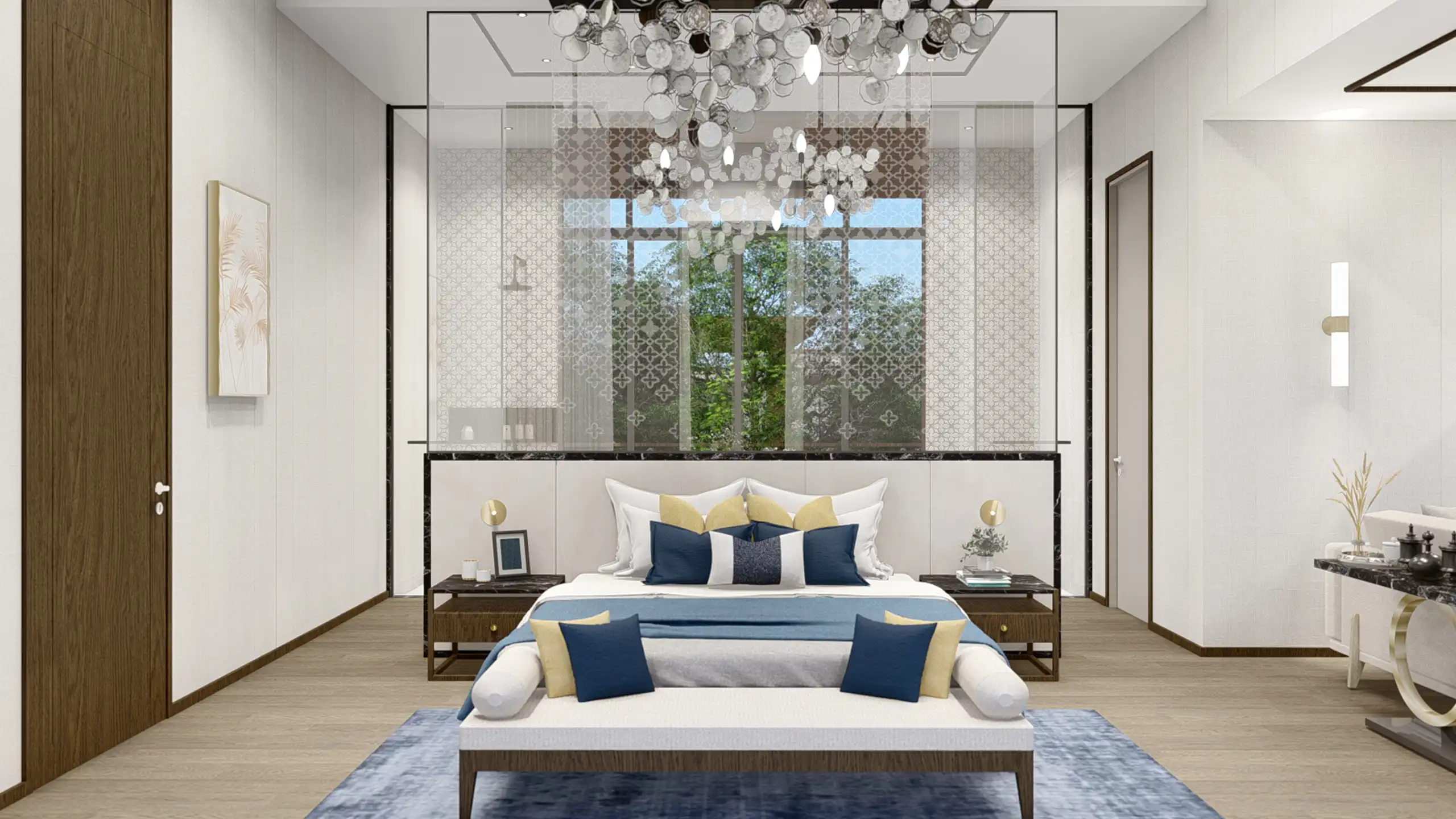 Villa master bedroom