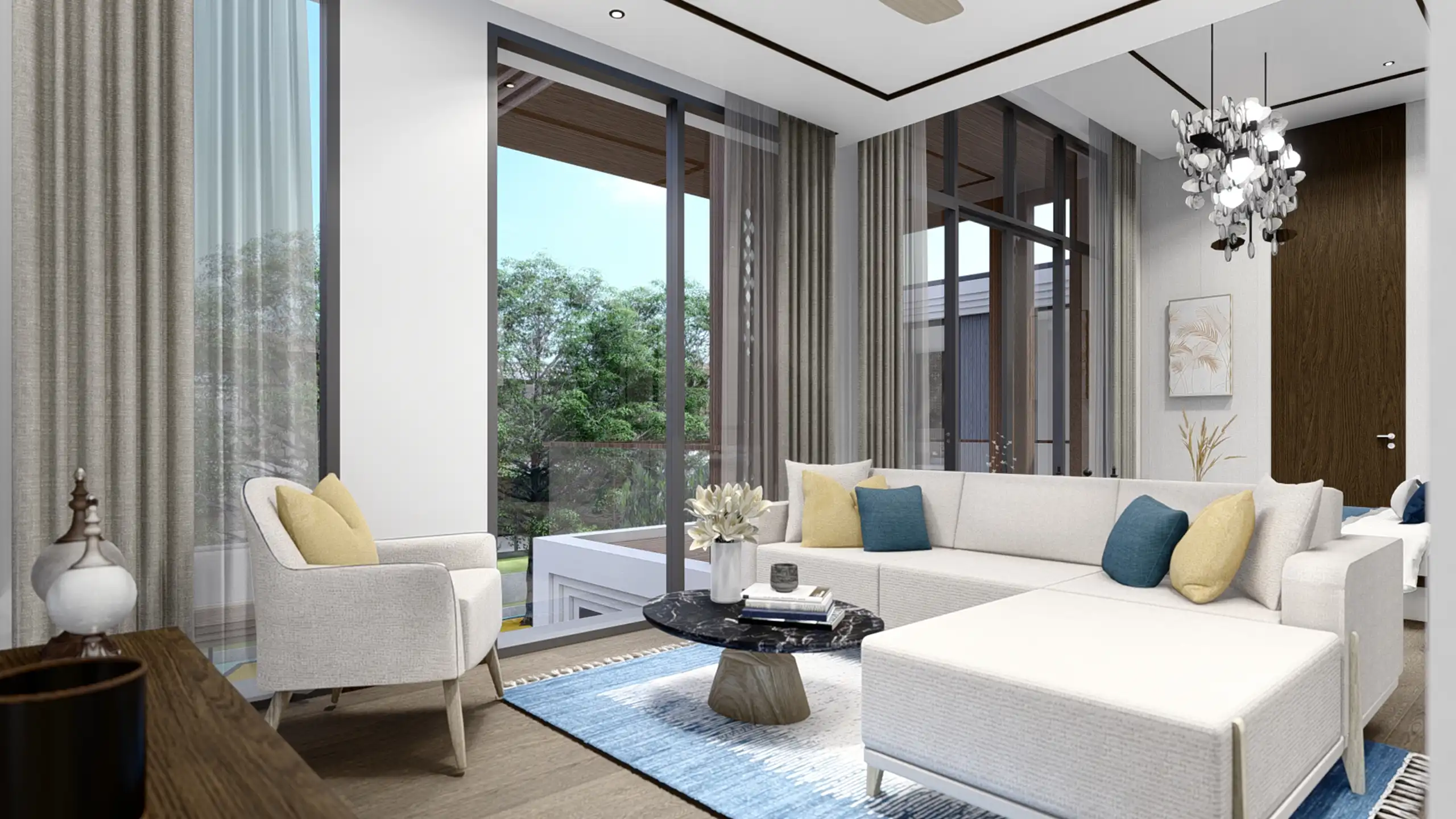 Villa master bedroom